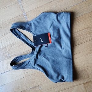 Nike Gray Sports Bra